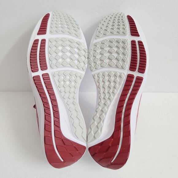 NEW Nike Air Zoom Pegasus 40 Alabama Running Shoes DZ5972-100 Size 7.5 White